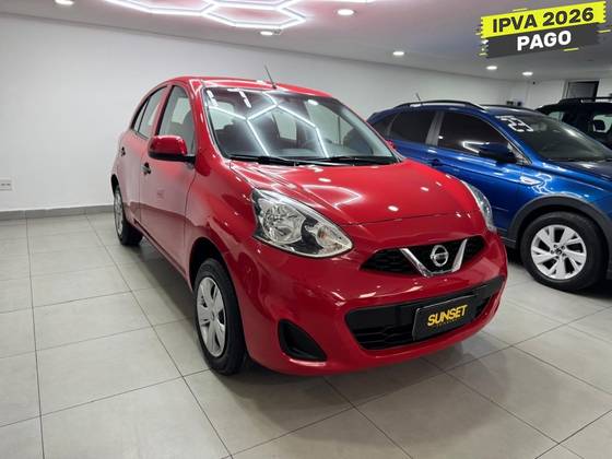 NISSAN MARCH 1.0 S 12V FLEX 4P MANUAL NISSAN MARCH 1.0 S 12V FLEX 4P MANUAL